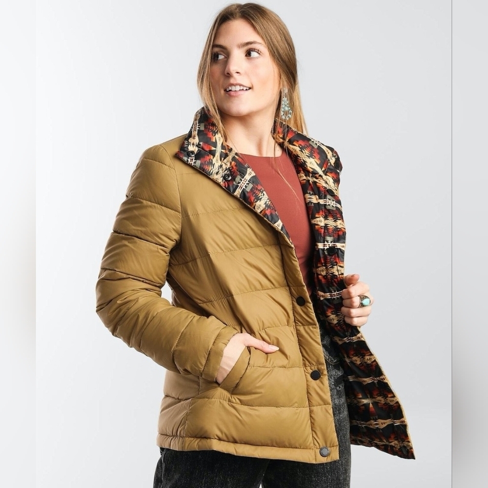 Pendleton Bitterroot Reversible Puffer Duck Down Jacket
